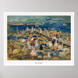 Maurice Prendergast Zedign Art Poster #159