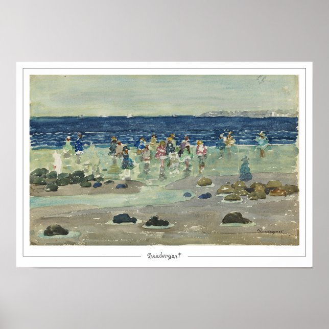 Maurice Prendergast Zedign Art Poster #163 (Front)
