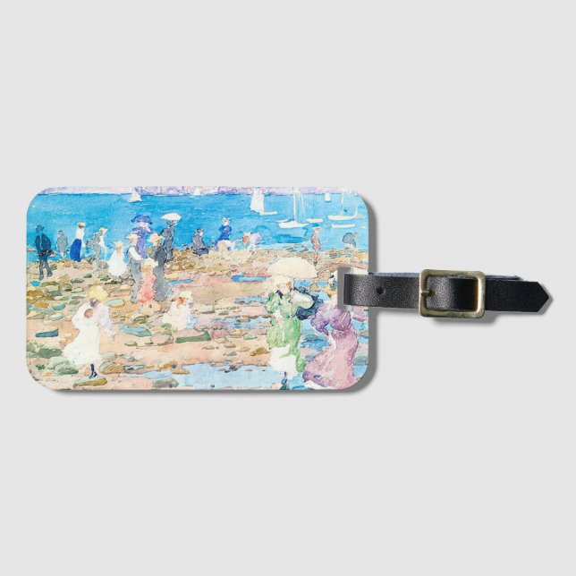 Maurice Prendergast's Summer Visitors Luggage Tag (Front Horizontal)