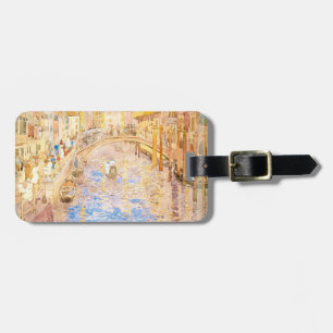 Maurice Prendergast's Venetian Canal Scene Luggage Tag
