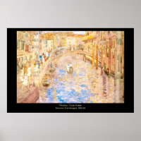 Maurice Prendergast's Venetian Canal Scene