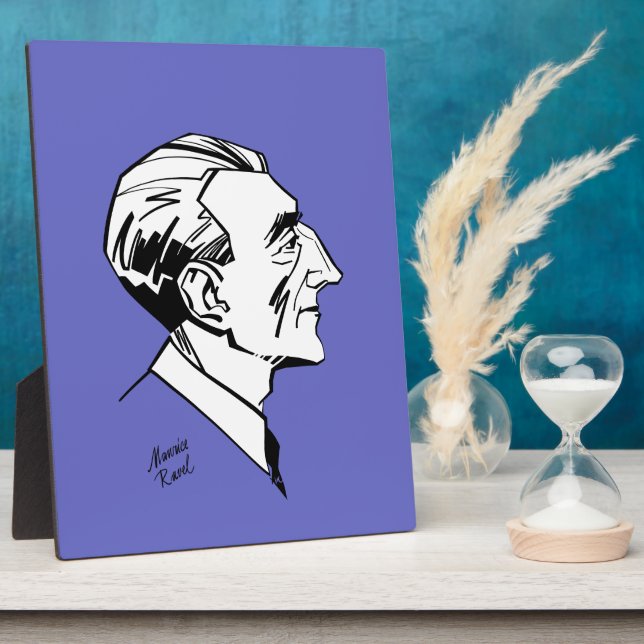Maurice Ravel Plaque (Side)