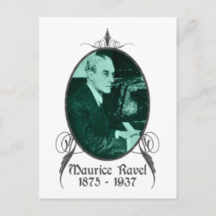 Maurice Ravel Postcard