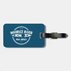 Maurice River New Jersey Kayaking Luggage Tag