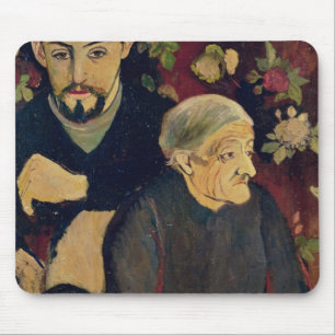 Maurice Utrillo, his Grandmother and his Dog Mouse Mat