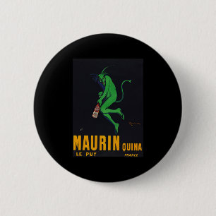 Maurin Quina Absinthe 6 Cm Round Badge