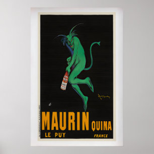 Maurin Quina by Leonetto Cappiello  Vintage Poster