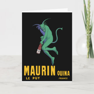 Maurin Quina - Cappiello 1906 - Absinthe Apertif Card