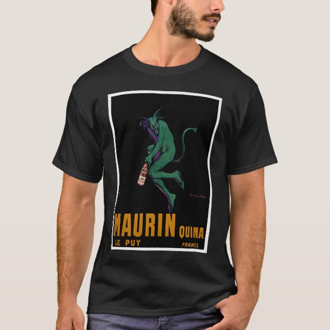 Maurin Quina Green Devil by Cappiello T-Shirt (Front)