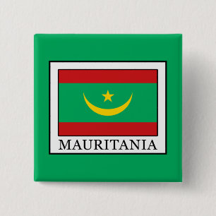 Mauritania 15 Cm Square Badge