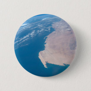 Mauritania And Western Sahara Off Coast Of Africa 6 Cm Round Badge