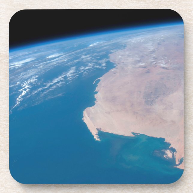 Mauritania And Western Sahara Off Coast Of Africa Coaster (Front)