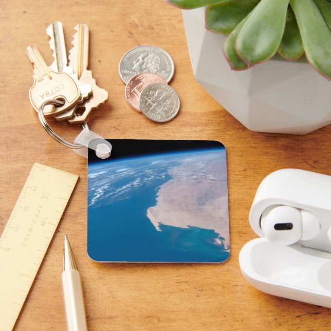 Mauritania And Western Sahara Off Coast Of Africa Key Ring (Desk)