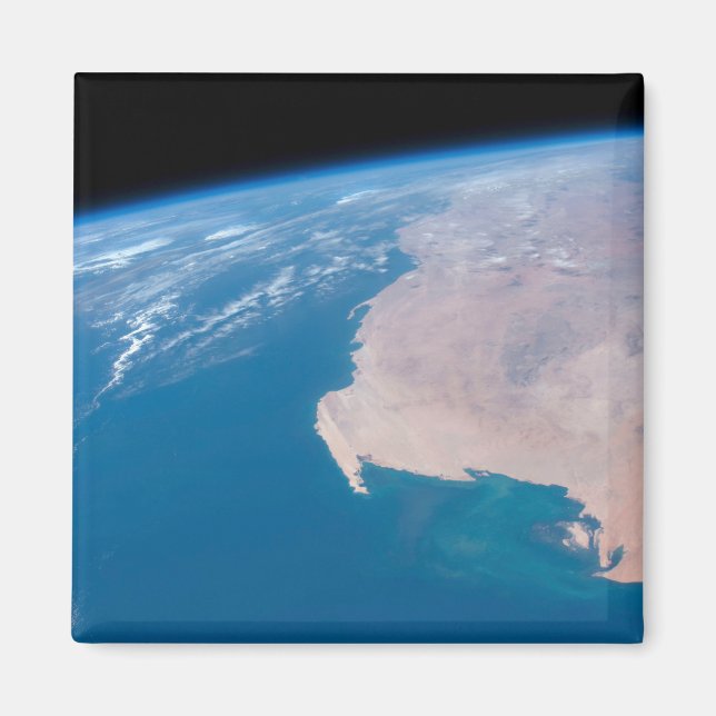 Mauritania And Western Sahara Off Coast Of Africa Magnet (Front)