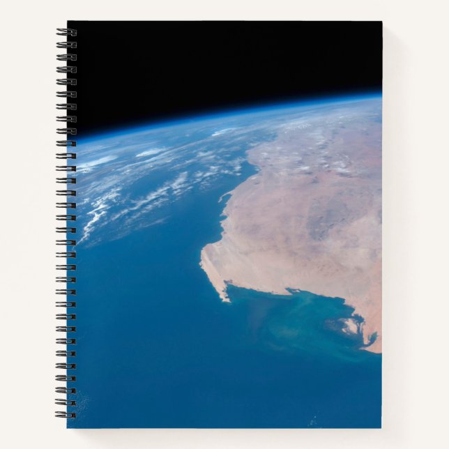 Mauritania And Western Sahara Off Coast Of Africa Notebook (Front)
