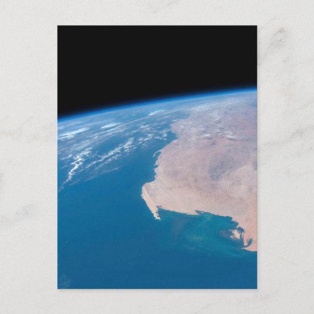 Mauritania And Western Sahara Off Coast Of Africa Postcard (Front)