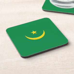 Mauritania flag coaster