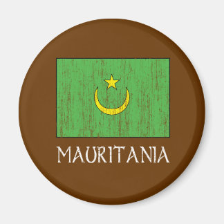 Mauritania Flag Magnet