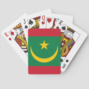 Mauritania Flag Playing Cards
