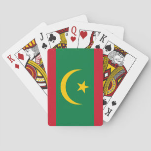 Mauritania Flag Playing Cards