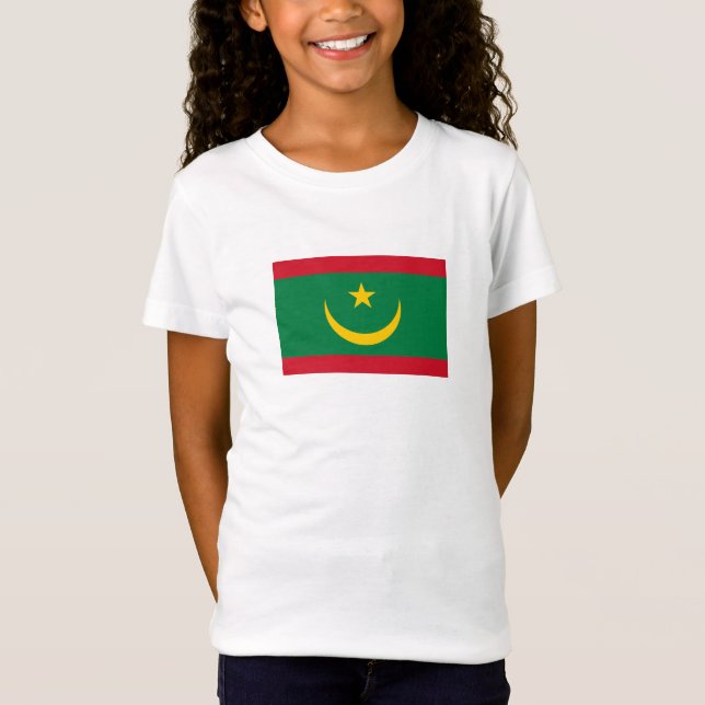 Mauritania Flag T-Shirt (Front)