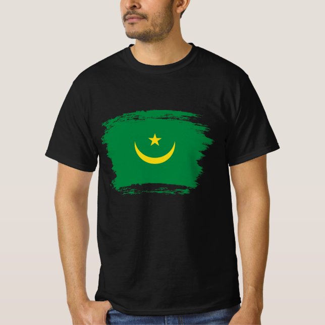 Mauritania flag T-Shirt (Front)
