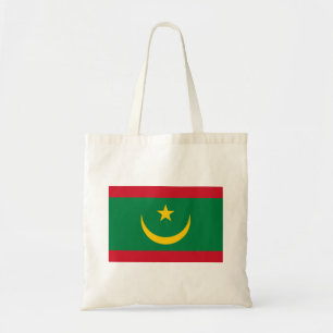 Mauritania Flag Tote Bag