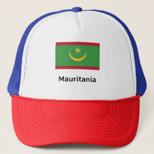 Mauritania Flag Trucker Hat