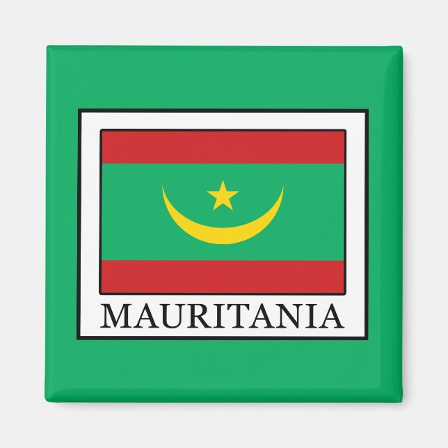 Mauritania Magnet (Front)