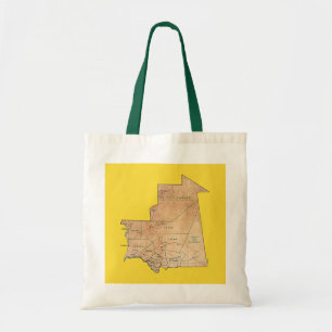 Mauritania Map Bag