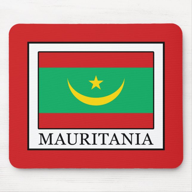 Mauritania Mouse Mat (Front)
