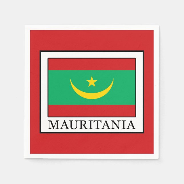 Mauritania Napkin (Front)