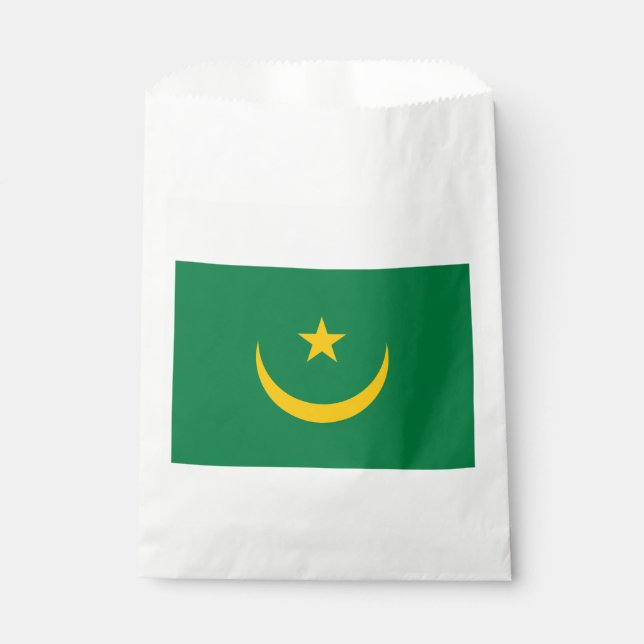 Mauritania Old Flag Favour Bags (Front)