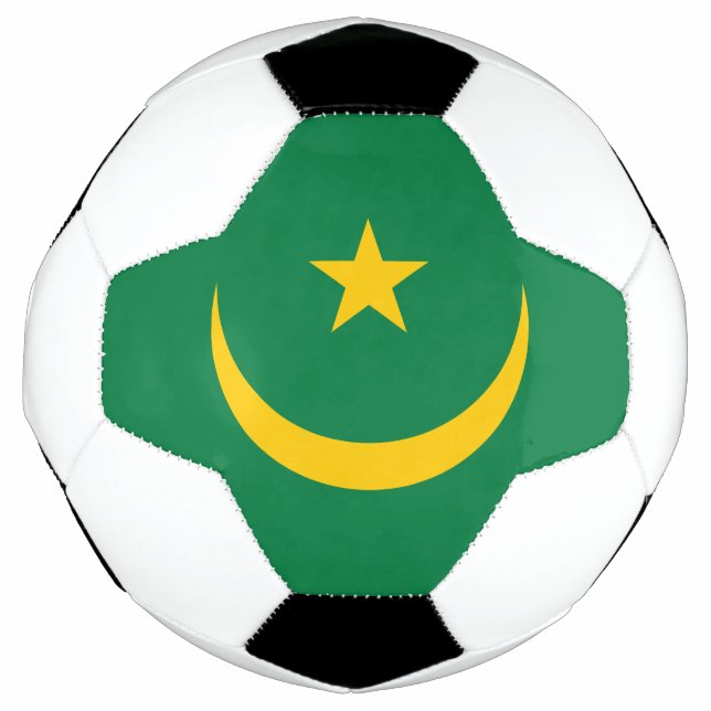 Mauritania Old Flag Football (Front)