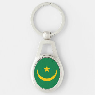 Mauritania Old Flag Key Ring