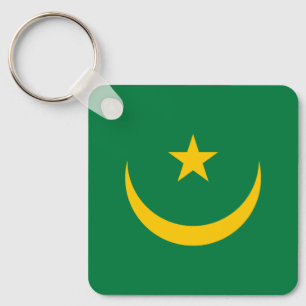 Mauritania Old Flag Key Ring