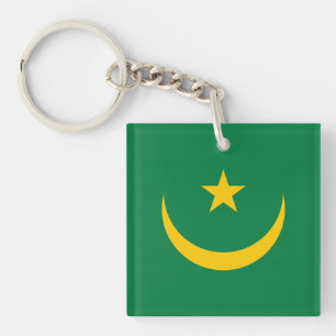 Mauritania Old Flag Key Ring