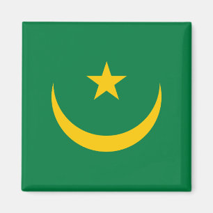 Mauritania Old Flag Magnet