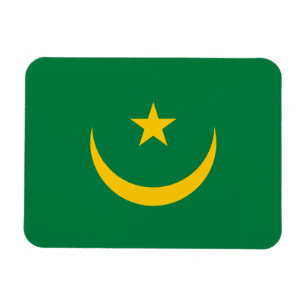 Mauritania Old Flag Magnet