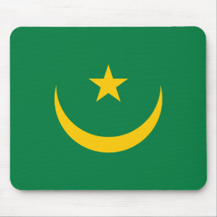 Mauritania Old Flag Mouse Mat