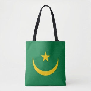 Mauritania Old Flag Tote Bag