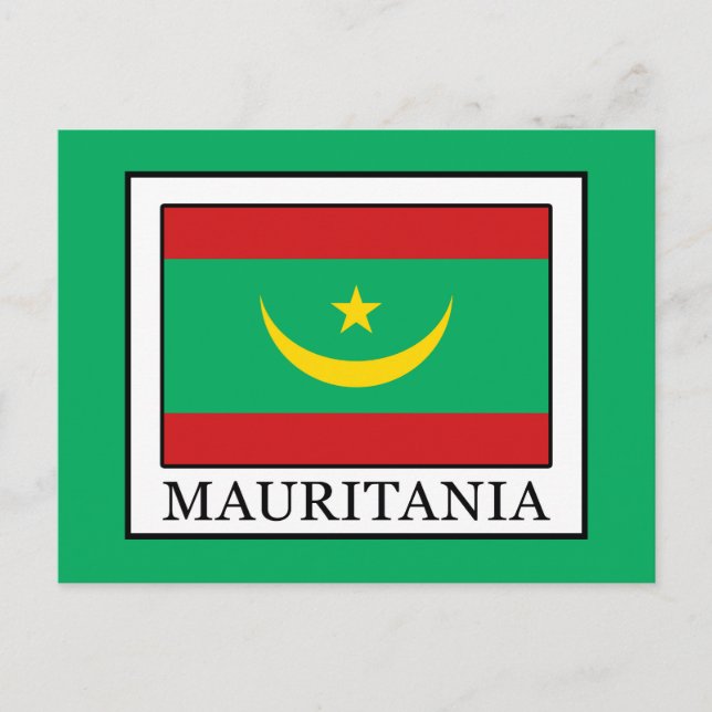 Mauritania Postcard (Front)