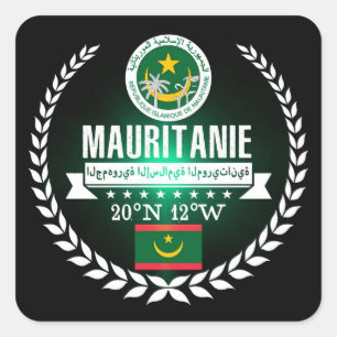 Mauritania Square Sticker