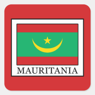 Mauritania Square Sticker
