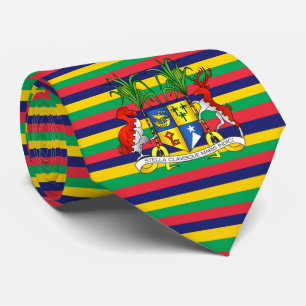 Mauritian Flag & Coat of Arms, Flag of Mauritius Tie