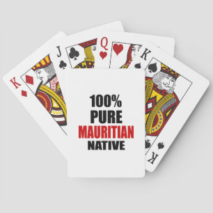 MAURITIAN NATIVE PLAYING CARDS