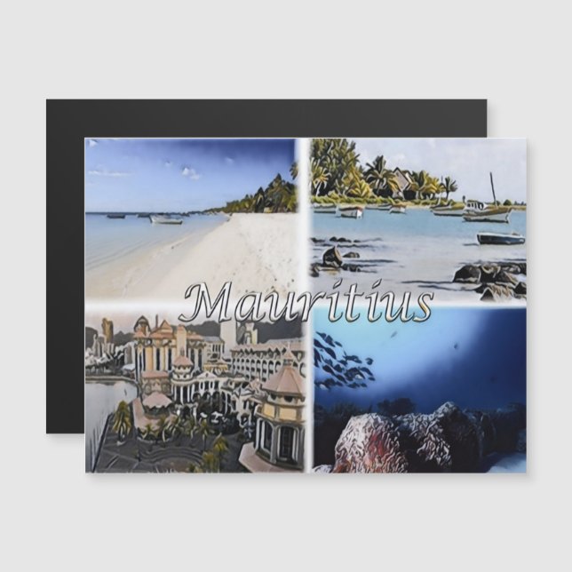 Mauritius - Cap Malheureux - Mosaic - (Front/Back)