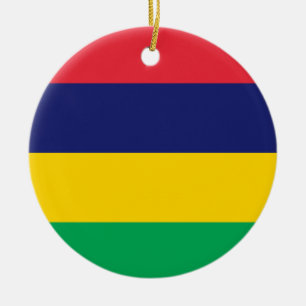 Mauritius Ceramic Tree Decoration