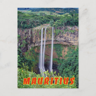 Mauritius, Chamarel waterfalls Postcard