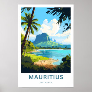 Mauritius East Africa Travel Print